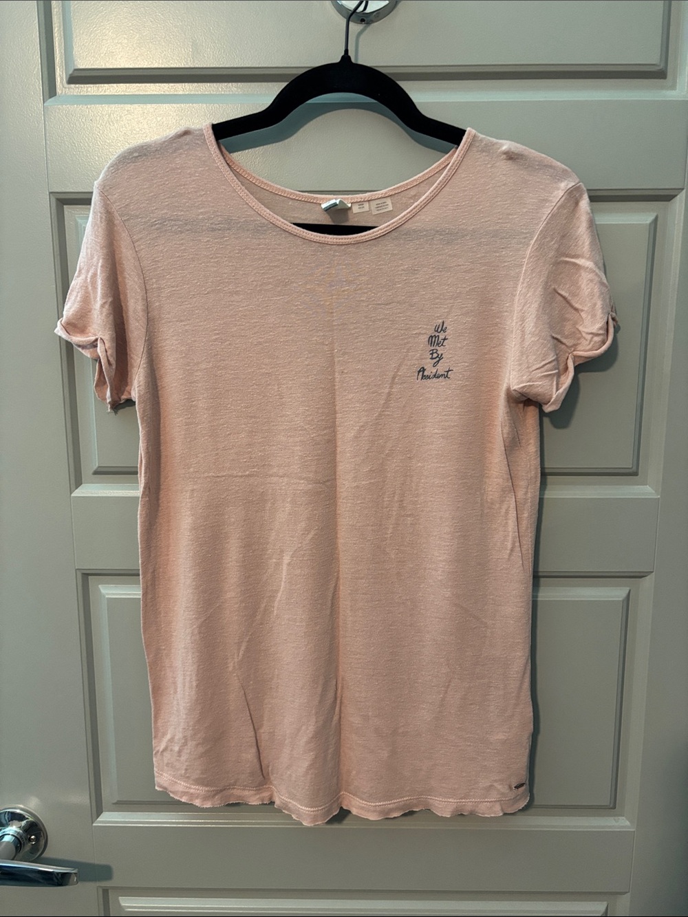 Roxy Light Pink Women's Short Sleeve Graphic Tee